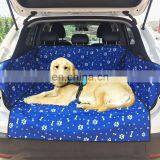 Wholesale Customized Print Bone Pattern Waterproof Dog Car Seat Cover SUV Dog Mat thumbnail-1