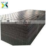 Custom logos manufacturer antiskid textured HDPE rig mats hdpe ground mat Anti Static Board Track Road Floor Temporary Ground