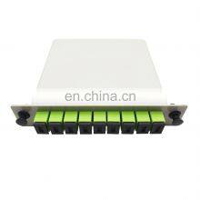 Fiber Optic Equipment Plc Splitter 1x2 1x4 1x8 SC UPC/APC LGX Box Fiber PLC Splitter Single Mode LGX Module Optical PLC Splitter thumbnail-2