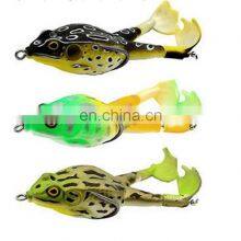New 9cm/13.7g Topwater Fly Fishing Artificial Insect Soft Lures Frog Fishing Lure thumbnail-5