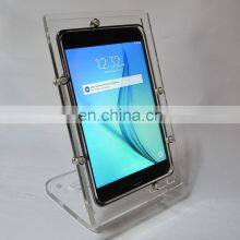 Acrylic Anti-Theft Display Stand for Samsung Galaxy Tab A 10.1 Security Enclosure for POS Kiosk, Store Show Display
