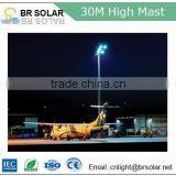 Ip65/ip68 Grey Conical Polygonal High Mast Lighting Street Lighting Pole
