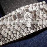 High Quality Custom Logo White and Black Color Unisex Genuine Real Big Scale Python Skin Leather Wallet thumbnail-3