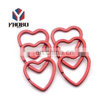 Excellent Custom Keyring Metal Shaped Key Split Ring Key Chain For Clothing thumbnail-5