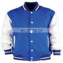 Custom Latest Design Cotton Fleece Varsity Jackets thumbnail-1