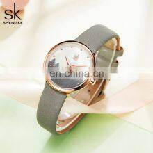 SHENGKE Lady Quartz Watch K9021 Wrist Fashion Women Digital Watches Women Custom Logo Watches For Girls Women thumbnail-1