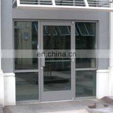 Aluminum Frame Design Office Entry Door for Commerical With Door Closer thumbnail-1