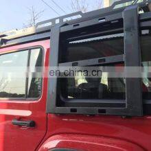 Steel Luggage Rack Roof Rack With Ladder Without Lights for Jeep Wrangler JK 2007-2017 thumbnail-3