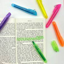 Free Sample Factory Custom Cheap Cute Fluorescent High Reflective Colored Mini Highlighter Marker Pen Set for Promotional thumbnail-5