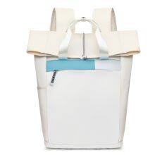 Rolltop 20L Backpack for Men Women Water-Resistant Carry on Travel Backpack Casual Daypack thumbnail-2