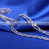 2015 Funky Chains Rhodium Plated Brass Chain Beautiful Ellipse Necklace thumbnail-6
