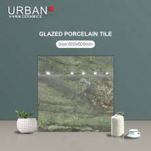 Luxury Hotel Golded 600X600mm Ceramic Non Slip Glazed Rustic Porcelain Floor Wall Tile thumbnail-2