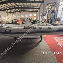 Yacht Hypalon Boat Rib Boat Fiberglass Assault Boat thumbnail-4