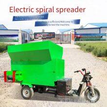 Small Three-wheel Electric Feed Spreader, Feeding Machine for Livestock Such as Cattle, Sheep and Horses, Pictures of Grass Spreader thumbnail-2