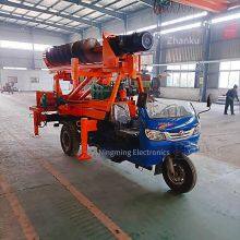 Agricultural Tricycle Modified Pile Driver, Small Foundation Drilling Machine for Civilian Houses, 3-meter Screw Rod Drilling thumbnail-1
