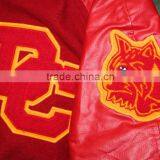 Custom Varsity Jackets Genuine Leather Sleeves Wholesale Blank Varsity Jackets thumbnail-3