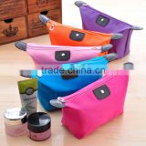 Woman Multi Colors Clutch Storage Waterproof Makeup Bags Nylon Tabs Cheap Fashion Travel Cosmetic Bag