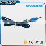 2016 New Premium 100% Test High Quality Car Audio Composite Audio Cable, 3.5mm Stereo Male to Male Audio Aux Cable Free Samples Supplier's Choice thumbnail-2