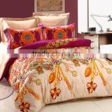 Wholesale Tianjin made home textile cotton 4 pcs bedding set