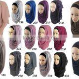 Wholesale Fashion Muslim Women Plain Chiffon Hijab thumbnail-2