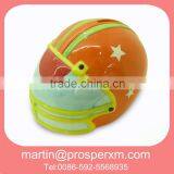 New Designed Ceramic Coin Bank Casque Shape
