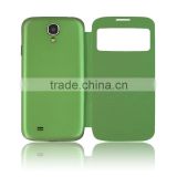 Green PU leather case for Samsung mobile phone