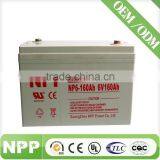 6v160ah Deep Cycle AGM Battery for UPS/solar/wind System thumbnail-1