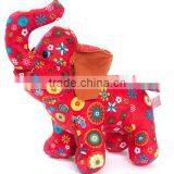 Soft Fabric Elephant Shape Educational Toy thumbnail-1