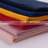 Wholesale Cotton Knitted Fabrics Rib Cuff Dress Fabric Polyester Stretch 2 * 2 Round-rib Fabric thumbnail-1