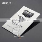 Rectangle Credit Card Shaped Stainless Steel Promotion Metal Business Card Shaped Print Bull Custom Bottle Opener thumbnail-6