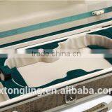 High Density Foam Oval Shaped Deluxe Light Violin Case 4/4 Leather Violin Case thumbnail-5