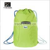 Fashion Teens Outdor Bag Green Drawstring Bag