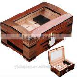 2016 High Quality Glossy Imported Spanish Cedar Cigar Wooden Box