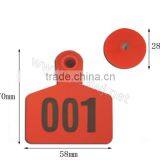 Factory Made Yellow Plastic Animal Cattle Ear Tag for Cattle and Cow thumbnail-5