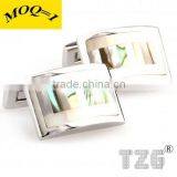 TZG01114 Shell Cufflink