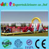 CE Certified Inflatable Fun City ,commercial Grade Inflatable With Obstacles