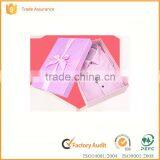 Full color luxury cardboard carton square gift box with lid custom wholesale                        
                                                                                Supplier's Choice