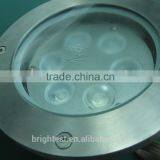 CE&RoHs Approved RGB12W Inground Light,round Inground Light