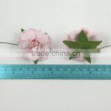 Soft Pink , Large Handmade Mulberry Paper Flower, Wedding Party, Scrap-booking Crafts 124 thumbnail-3