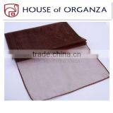 Wedding Decor Supplies Banquet Organza Table Cover Overlay Runners for Wedding Party Table Decoration thumbnail-1