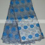 2015 New Fashion Lady Dress Nigeria Heavy Cord Lace Spangles Lace for Party Dress thumbnail-4