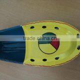 Tin Toys Boats New Hand Painted Peace