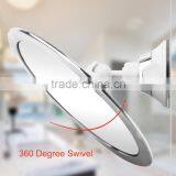 Swivel Round Fog Free Bathroom Shower Mirror Chromed thumbnail-3