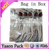 Yason custom printed disposable bibs stand up bag in box bag in box for fruit