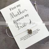 Mother Day Gift Jewelry Wish Heart Bracelet for Mom thumbnail-1