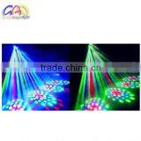 2015 New Items Four Heads Led Moon Flower Effect Light With Plastic Clear Body thumbnail-2