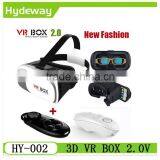2016 New Products Virtual Reality 3D Glasses Helmet Wholesale Price VR Box 2.0