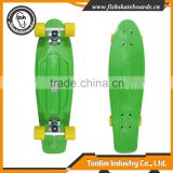 High Strength Plastic Molded Deck high quality colored truck board skateboard