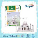 Build Model Paper Puzzle Game Taj Mahal Souvenir Gift