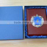 Metal Gold Logo Plate Wooden Plaque Shields Gifts thumbnail-3